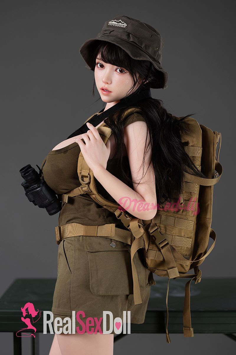 160cm / 4ft11 F-Cup Hybrid Sex Doll Jean with Silicone Head(ROS Available) vista 6
