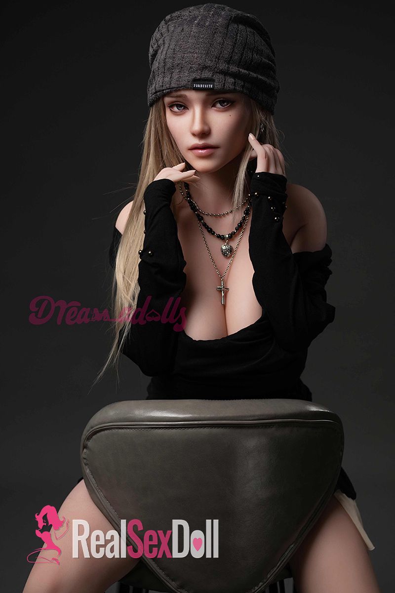160cm / 4ft11 F-Cup Hybrid Sex Doll Louise with Silicone Head(ROS Only) [US Stock] vista 4