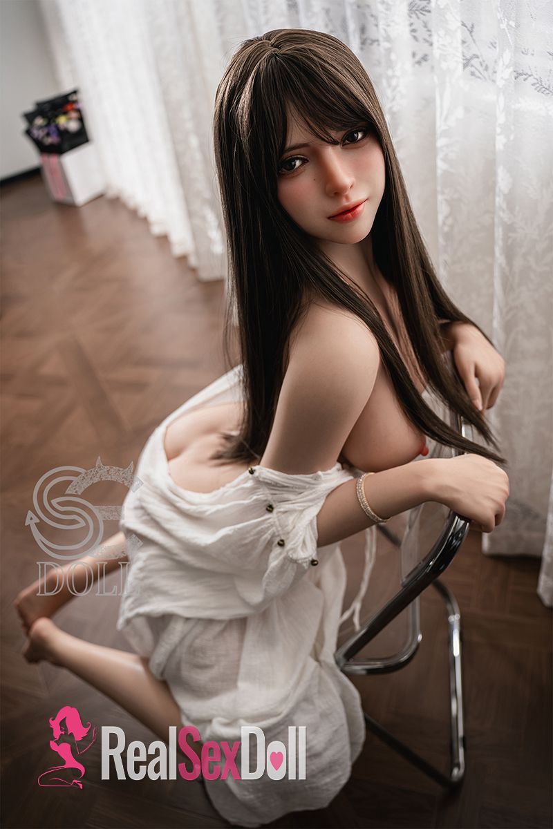 T165cm / 5ft4 C-Cup Silicone Pro Sex Doll Annika.J with ROS Head #068SO (Real Skin Texture) — 165cm — SILICONE