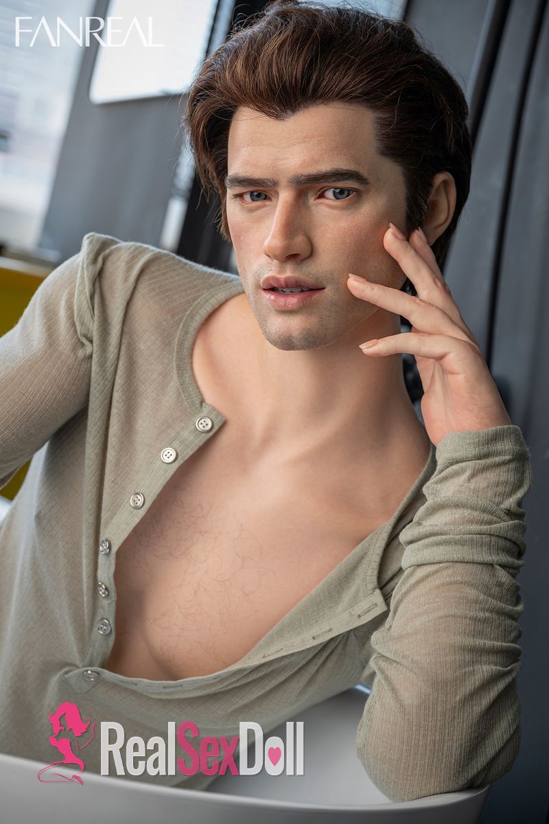 173cm / 5ft8 Silicone Male Sex Doll Cater with Built-in Penis (ROS Available) vista 6