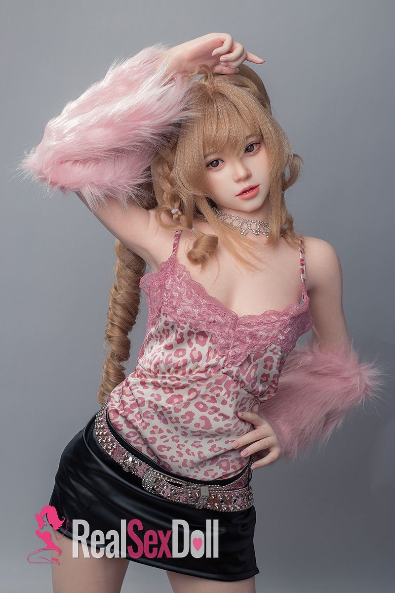 148cm / 4ft11 B-cup Silicone Real Skin Texture Sex Doll Mia with ROS Head #22B vista 7