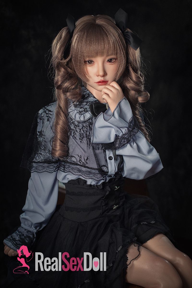 148cm / 4ft10 B-cup Silicone Sex Doll Miyu, Head #103B (ROS Only) — 148cm — SILICONE