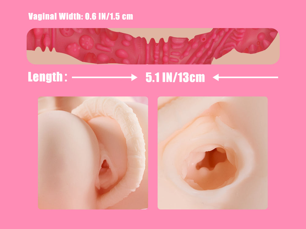 1.0 Yua: Silicone Hentai Sex Doll Male Masturbator, 0.8kg(1.7 lbs) vista 5