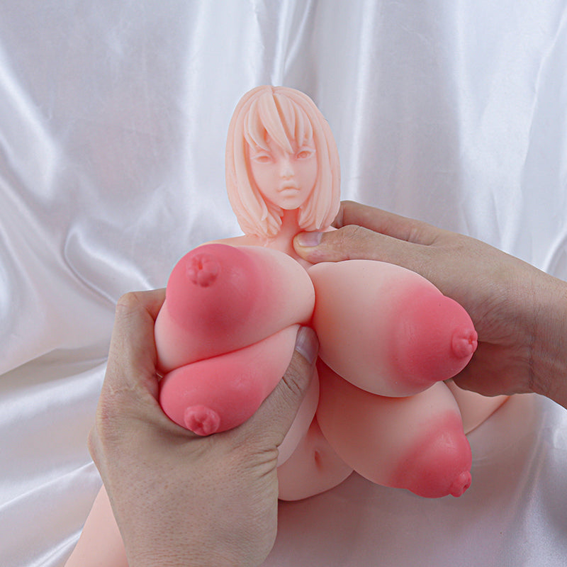 1.0 Ula: Silicone Anime Sex Doll Hentai Masturbator, 2.3kg(5.1 lbs) vista 7