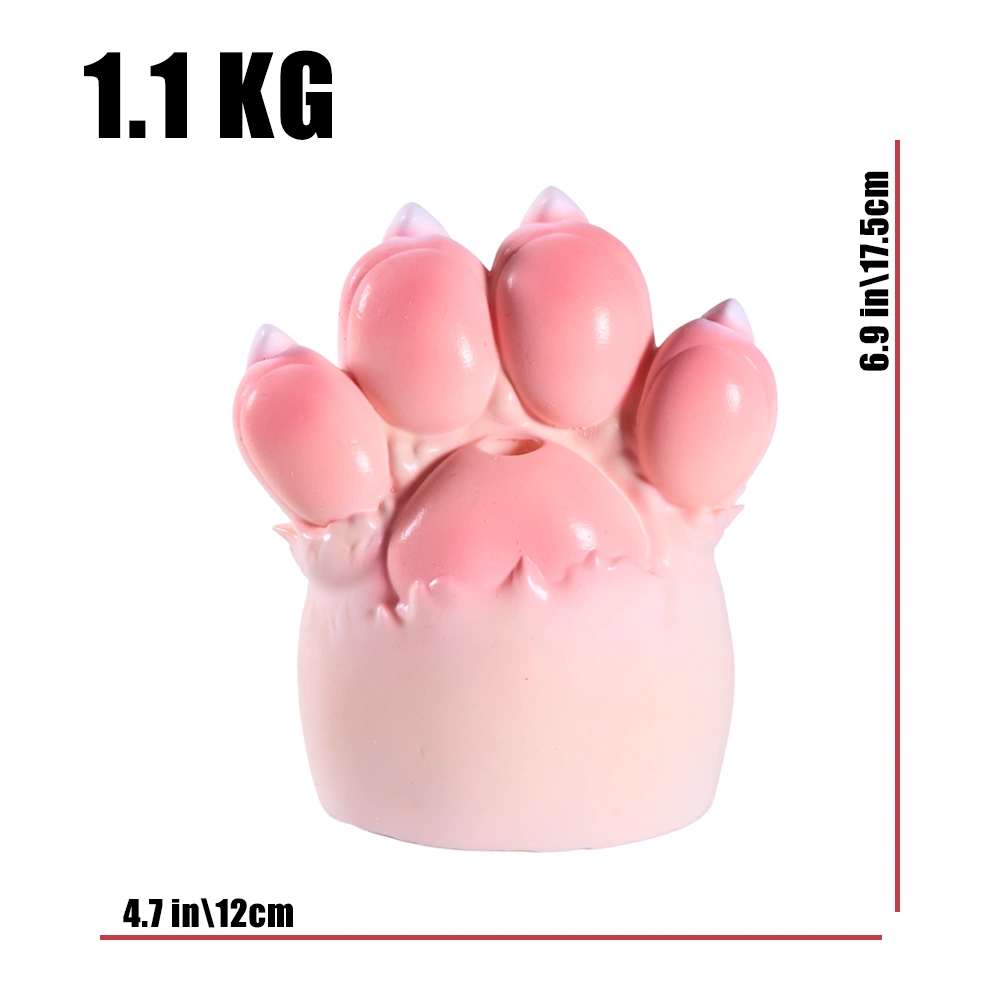 Furry Paw Onahole Silicone Male Masturbator 1.1kg (2.4 lbs) vista 3