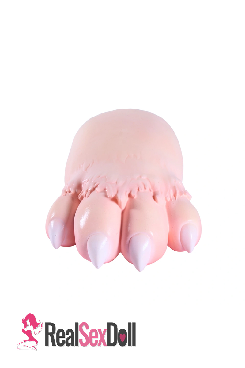 Furry Paw Onahole Silicone Male Masturbator 1.1kg (2.4 lbs) vista 2