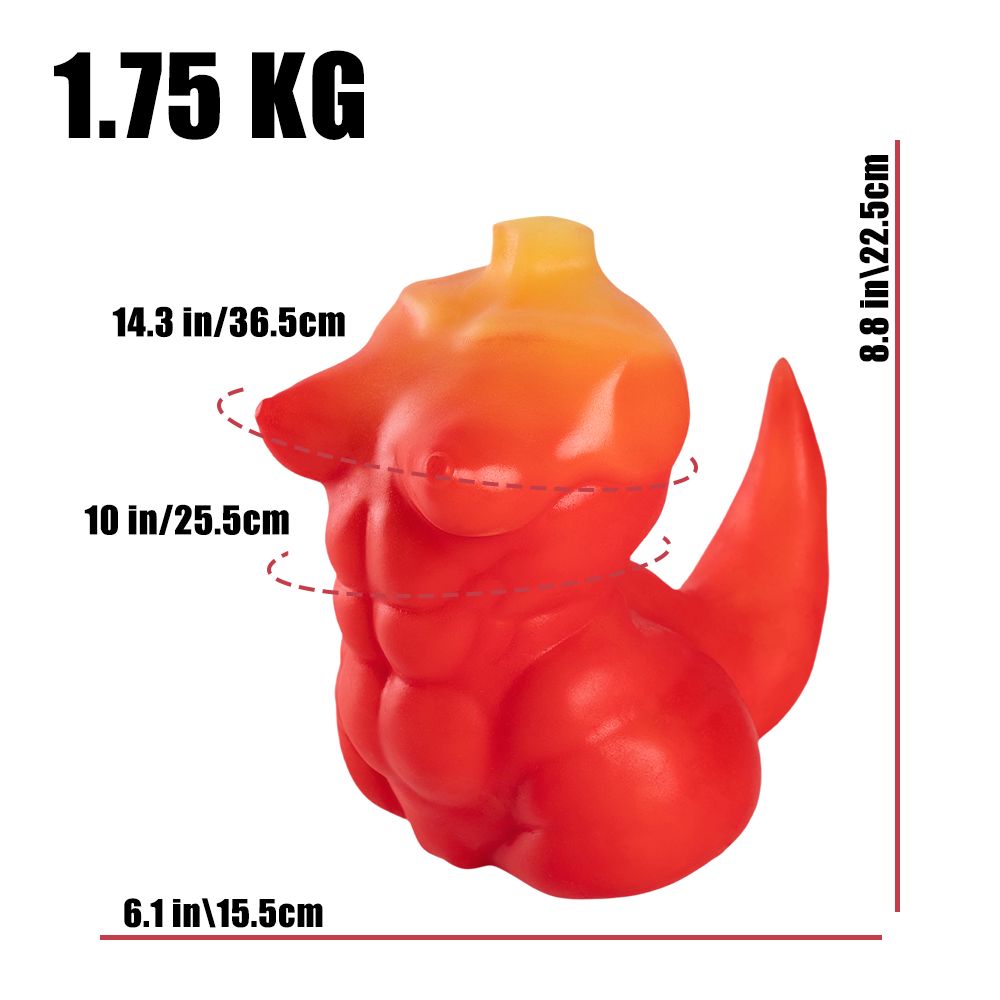 Chiusan: Furry Muscle Onahole Silicone Sex Toy 1.75kg(3.8 lbs) vista 3