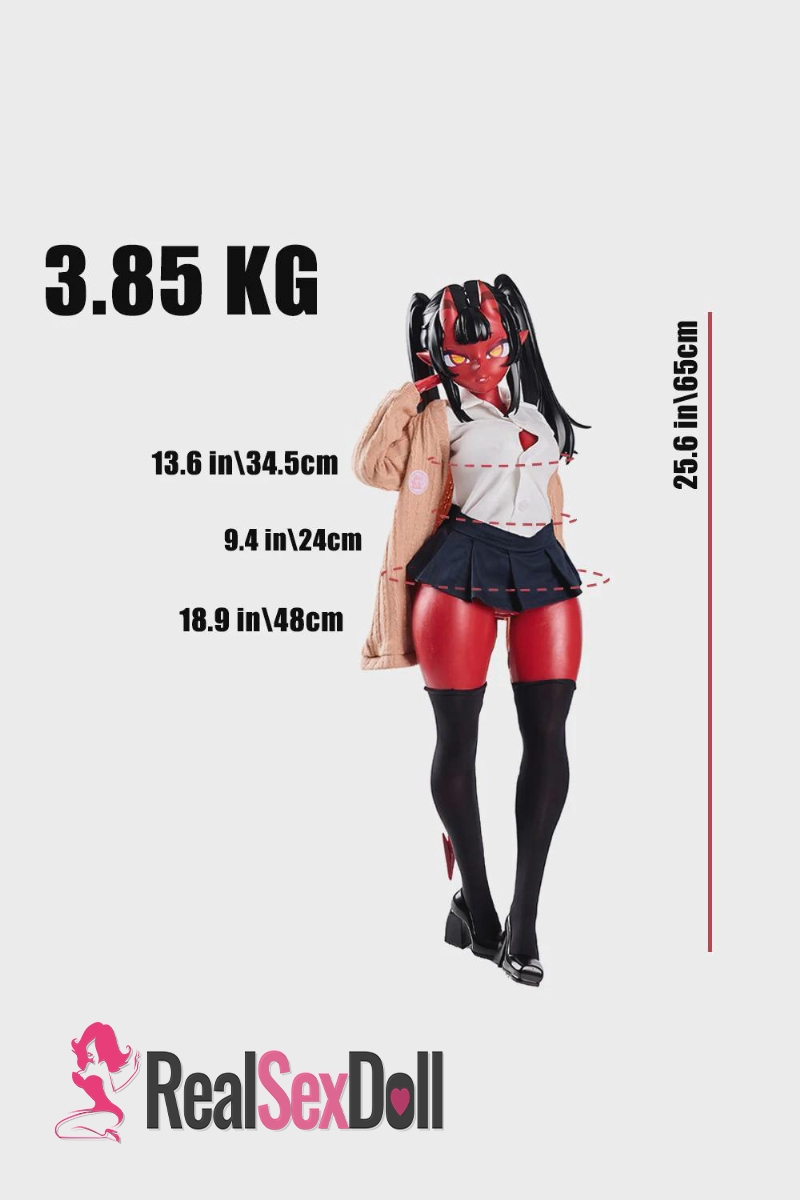 Meru 3.0: Handheld Silicone Anime Hentai Figure, 3.85kg(8.5 lbs) vista 2