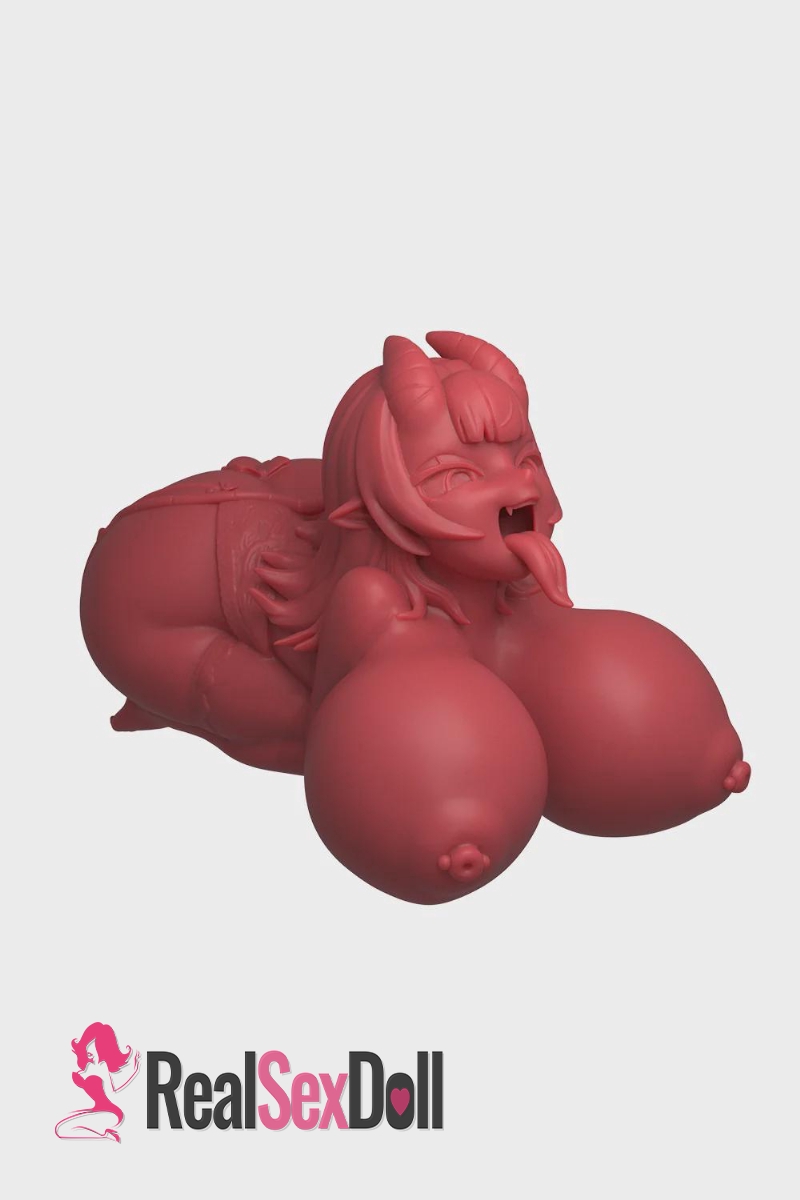 Meru The Succubus: Silicone Sex Toy Hentai Doll 3.3kg(7.2 lbs) vista 6