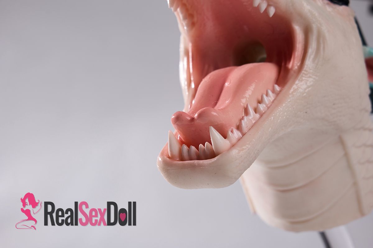 Aurora: Silicone Dragon Head Onahole, Furry Sex Toy 1.1kg (2.4 lbs) vista 6