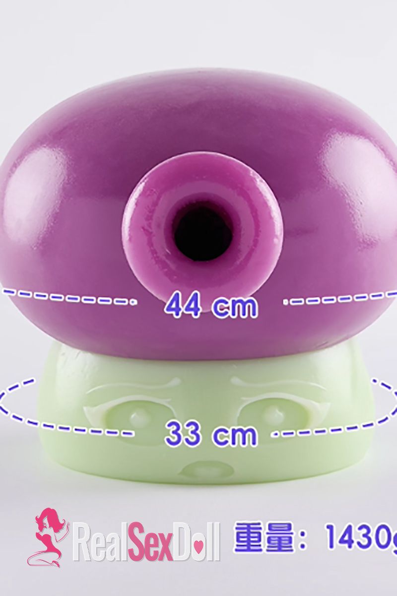 Mushroom Onahole Silicone Pocket Pussy 1.4kg (3.1 lbs) vista 2