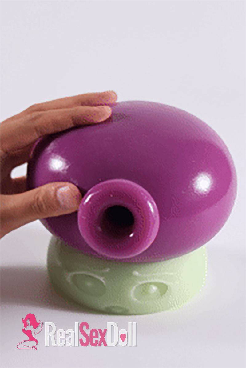 Mushroom Onahole Silicone Pocket Pussy 1.4kg (3.1 lbs) vista 3