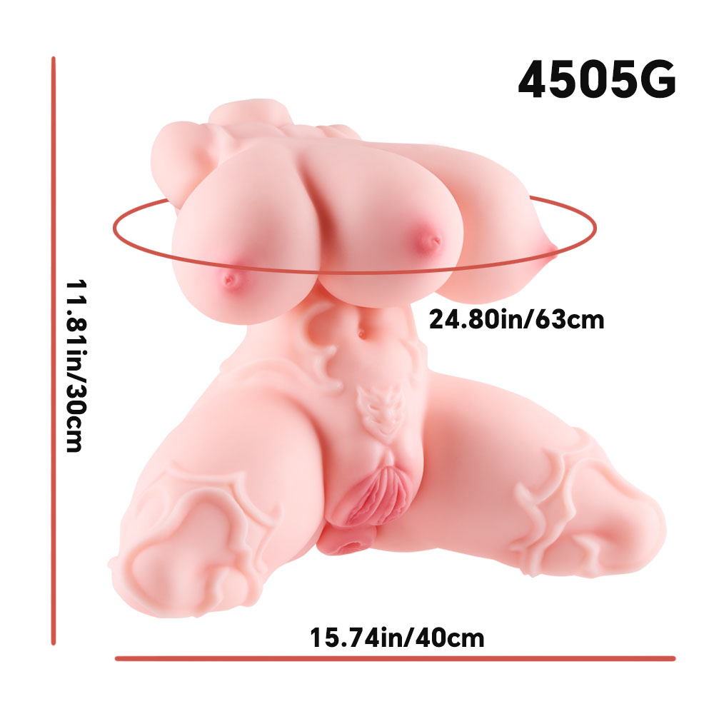 Denvir: Three Huge Tits TPE Sex Torso, 4.5kg (9.9 lbs) vista 3