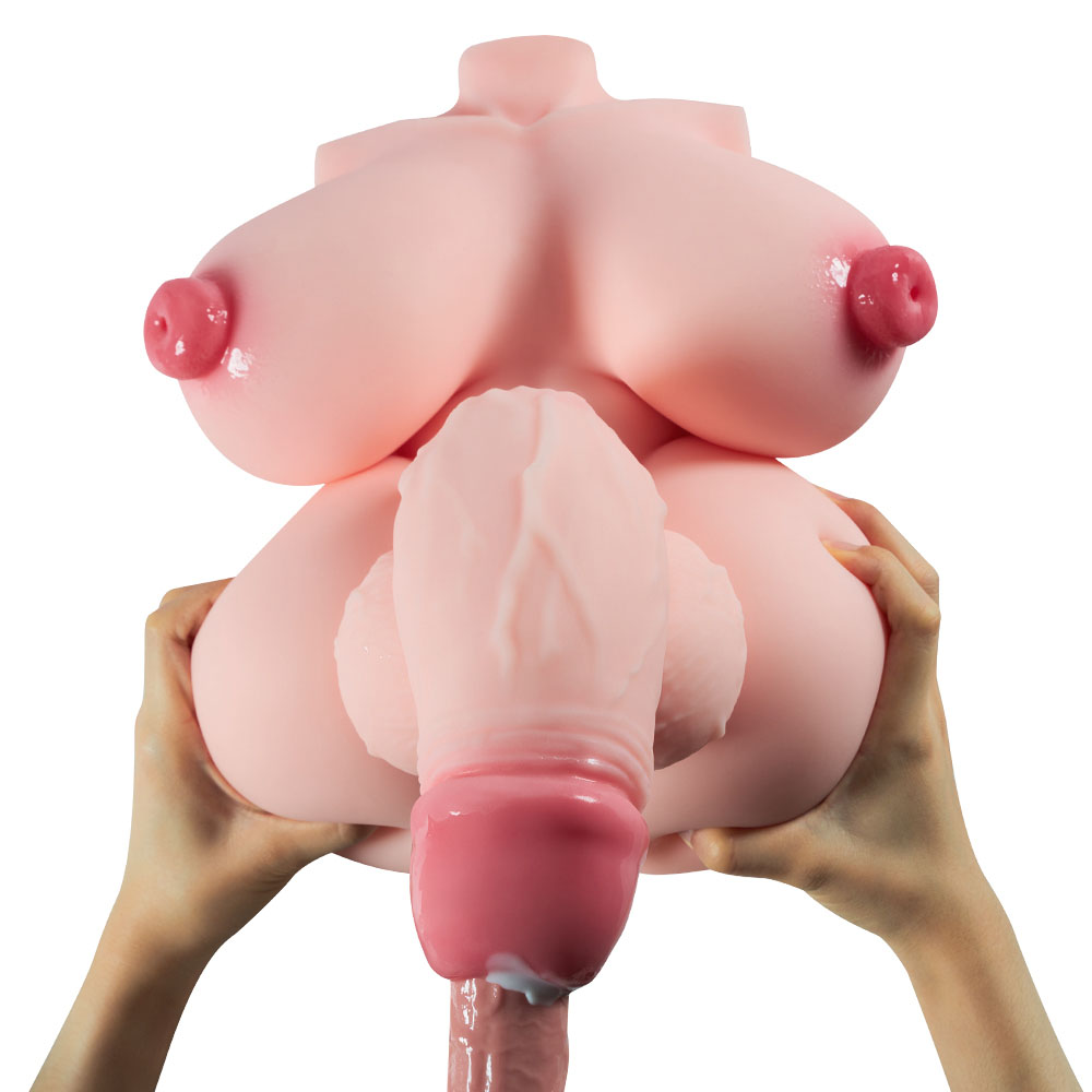 Futa Lucy: Hentai TPE Sex Torso with Big Penis, 5.1kg (11.2 lbs) vista 5