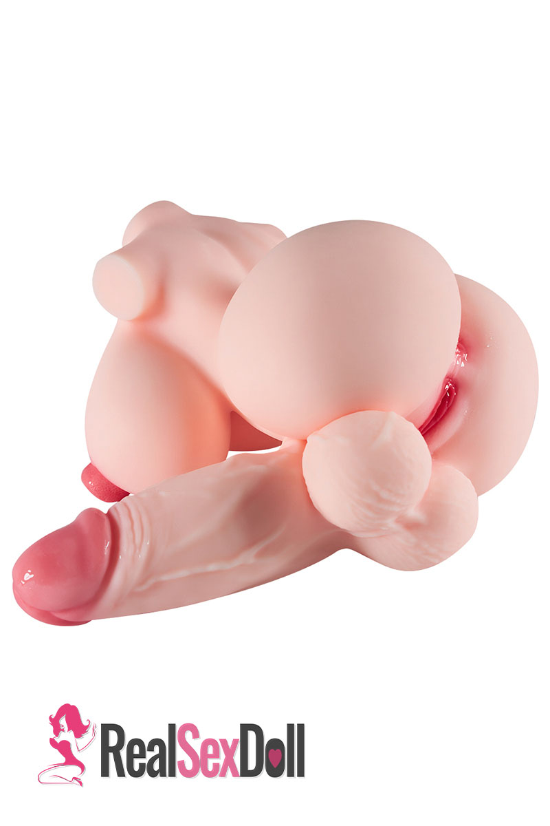 Futa Lucy: Hentai TPE Sex Torso with Big Penis, 5.1kg (11.2 lbs) vista 2