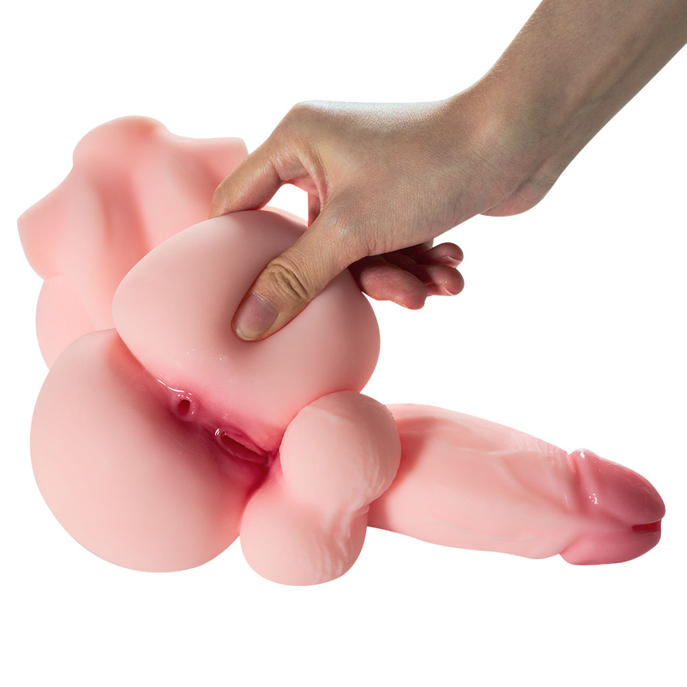 Mini Futa Lucy: Hentai TPE Sex Torso, 1.3kg (2.8 lbs) vista 4