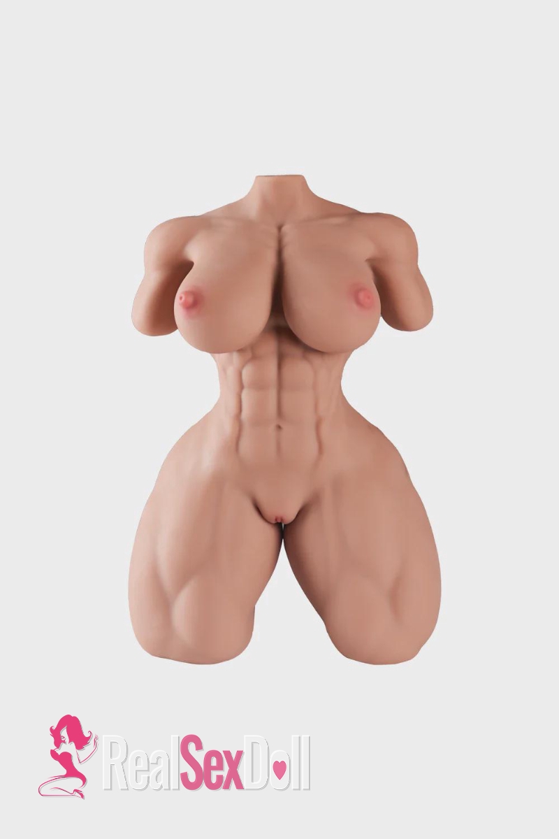 Juri: Muscular TPE Sex Doll Torso, 7.1kg (15.7 lbs) vista 8