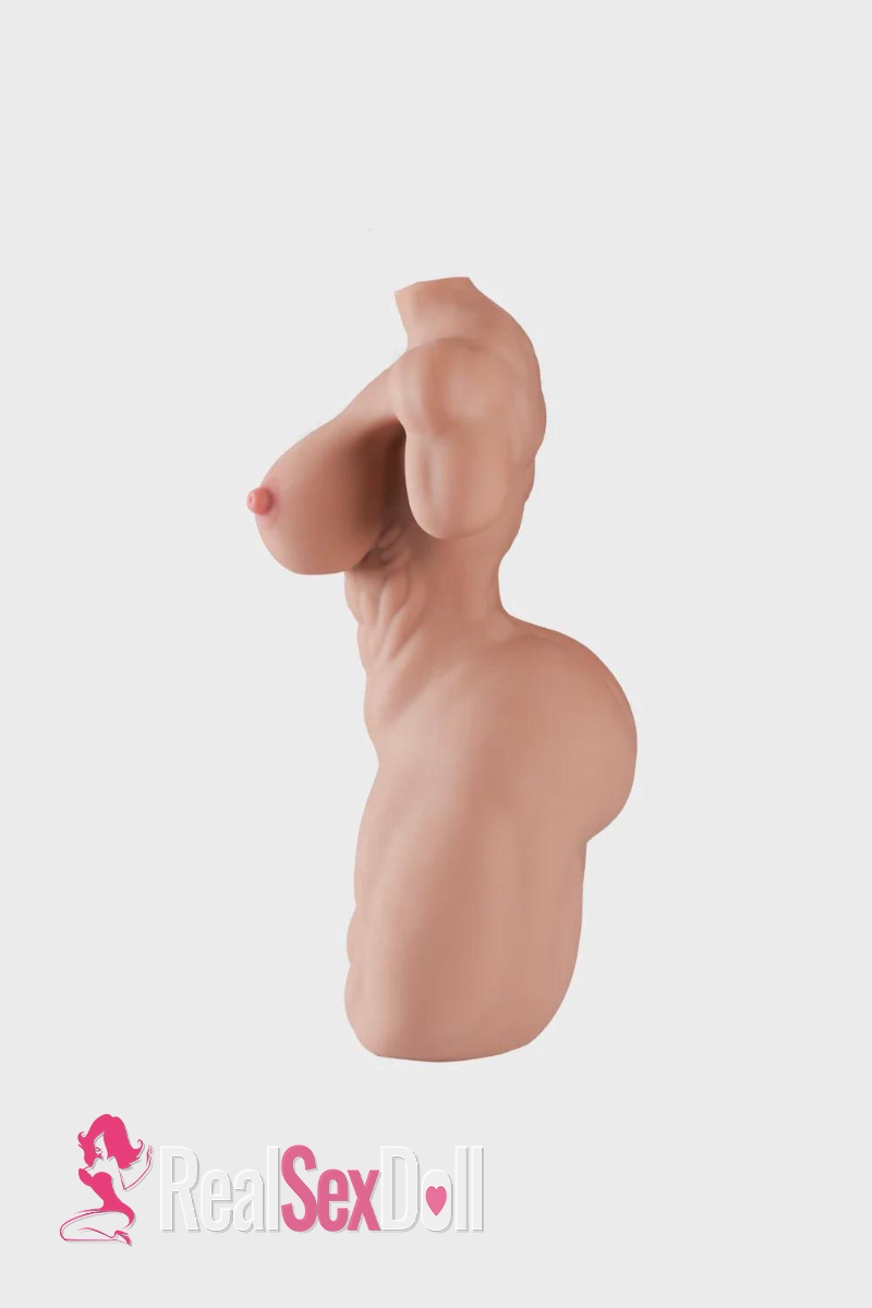 Juri: Muscular TPE Sex Doll Torso, 7.1kg (15.7 lbs) vista 7