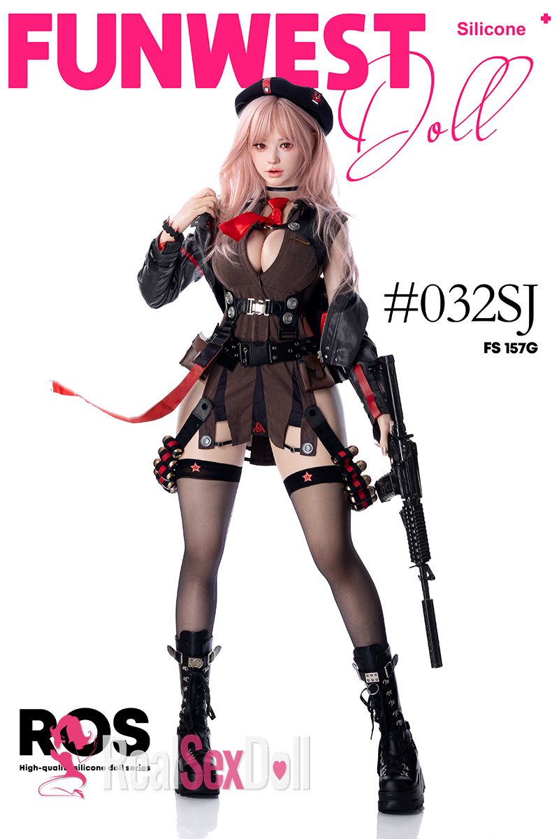 157cm / 5ft2 G-Cup Silicone Sex Doll Lucy with Real Skin Texture, ROS Head (#032SJ) vista 4