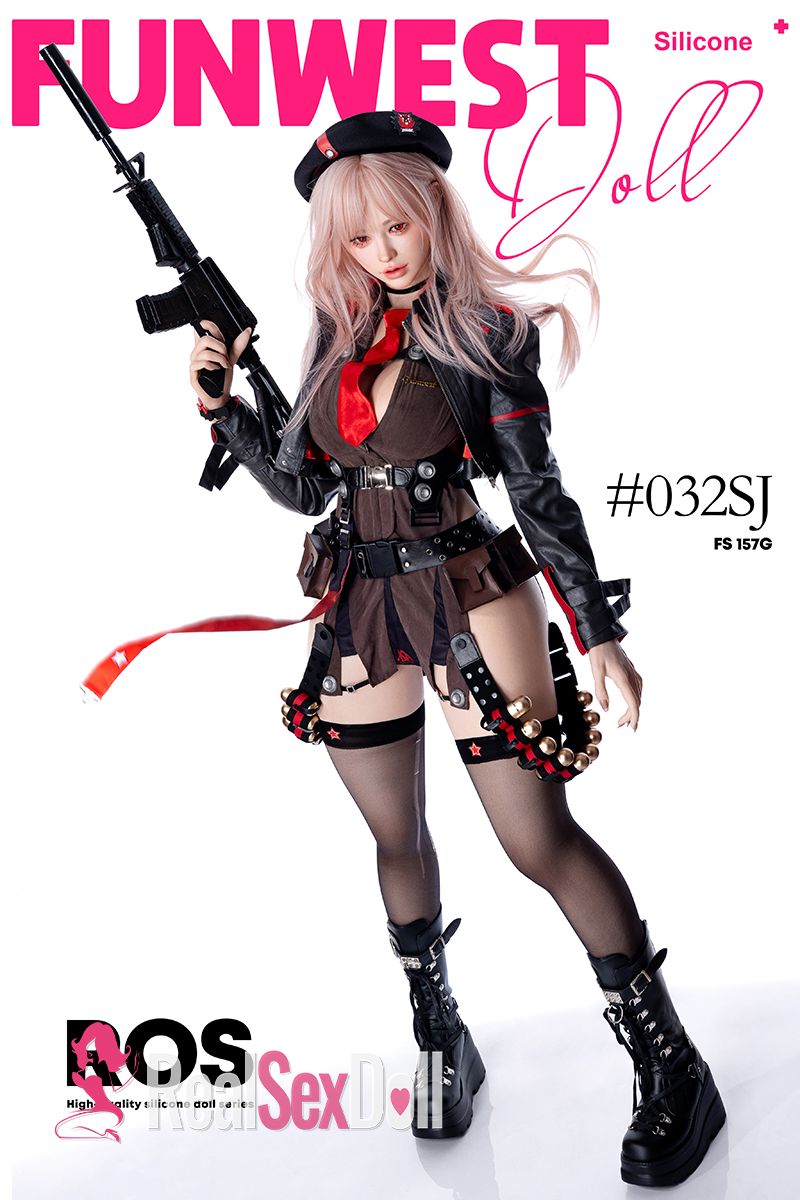 157cm / 5ft2 G-Cup Silicone Sex Doll Lucy with Real Skin Texture, ROS Head (#032SJ) vista 6