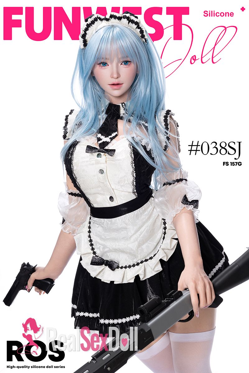 157cm / 5ft2 G-Cup Silicone Sex Doll Alice with Real Skin Texture, ROS Head (#038SJ) vista 7