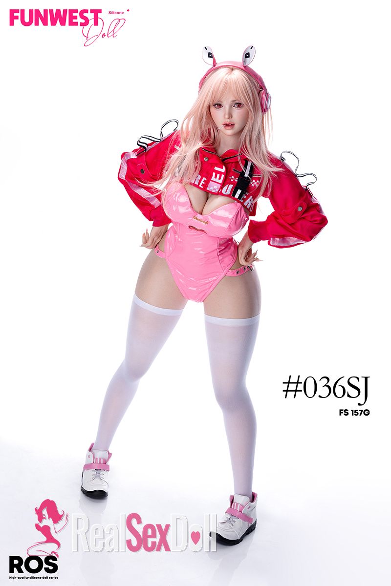 157cm / 5ft2 G-Cup Silicone Sex Doll Lily with Real Skin Texture, ROS Head (#036SJ) vista 4
