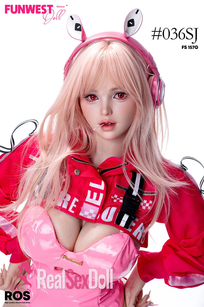 157cm / 5ft2 G-Cup Silicone Sex Doll Lily with Real Skin Texture, ROS Head (#036SJ) vista 3