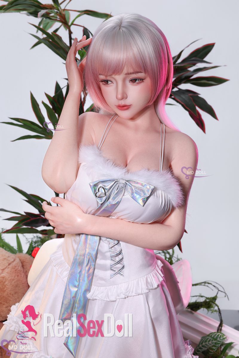 151cm / 4ft11 G-Cup Silicone Real Skin Sex Doll Kitty with Head M59 (ROS Available) vista 8