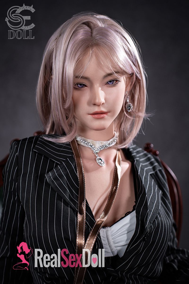 T160cm / 5ft3 C-cup AYA Series Real Skin Silicone Sex Doll Shion.B with ROS Head #155SO vista 7