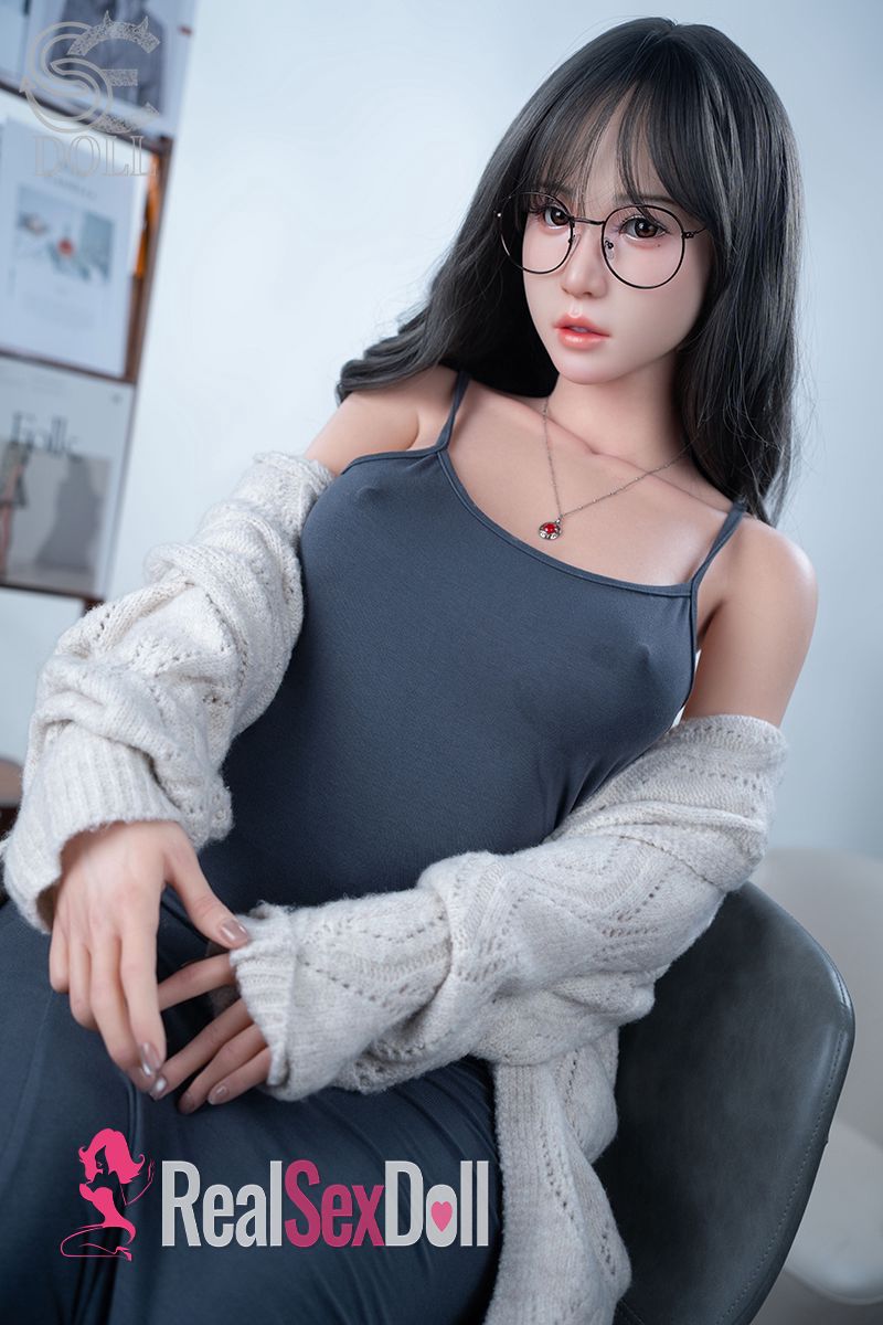 T160cm / 5ft3 C-cup AYA Series Real Skin Silicone Sex Doll Sena.A with Head #166SC vista 7