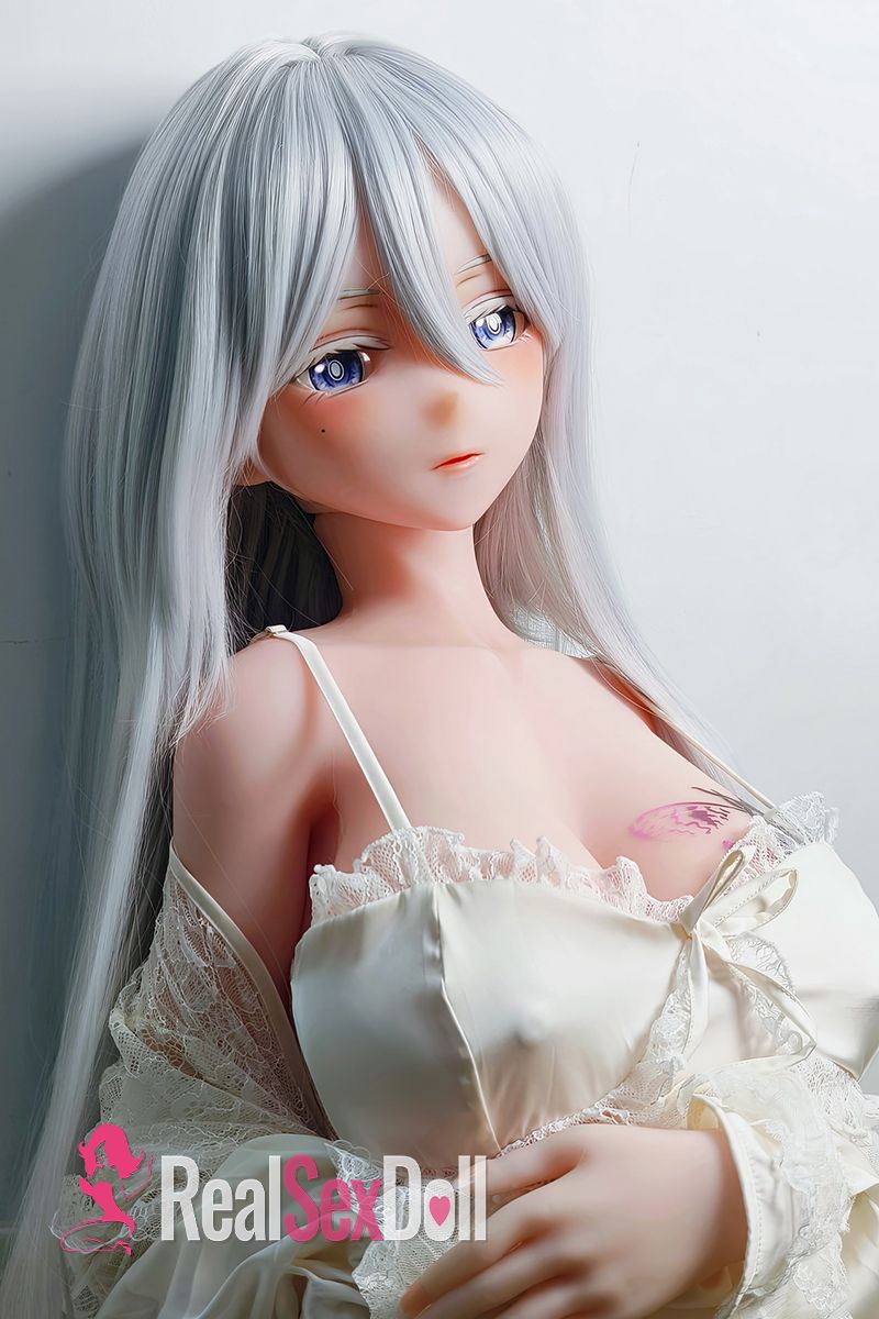 148cm / 4ft10 L-Breasts Anime Silicone Sex Doll Kaneda Shio with Head AHR027 vista 6