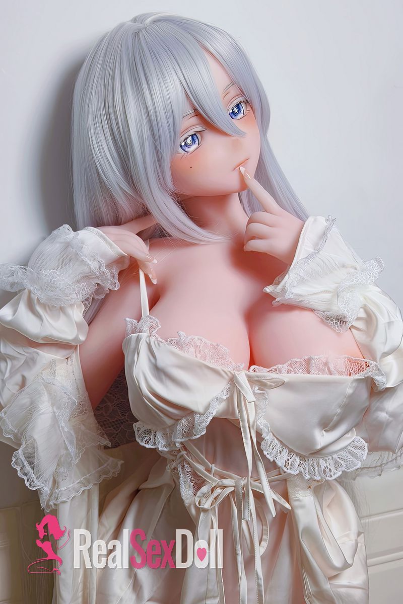 148cm / 4ft10 L-Breasts Anime Silicone Sex Doll Kaneda Shio with Head AHR027 vista 7