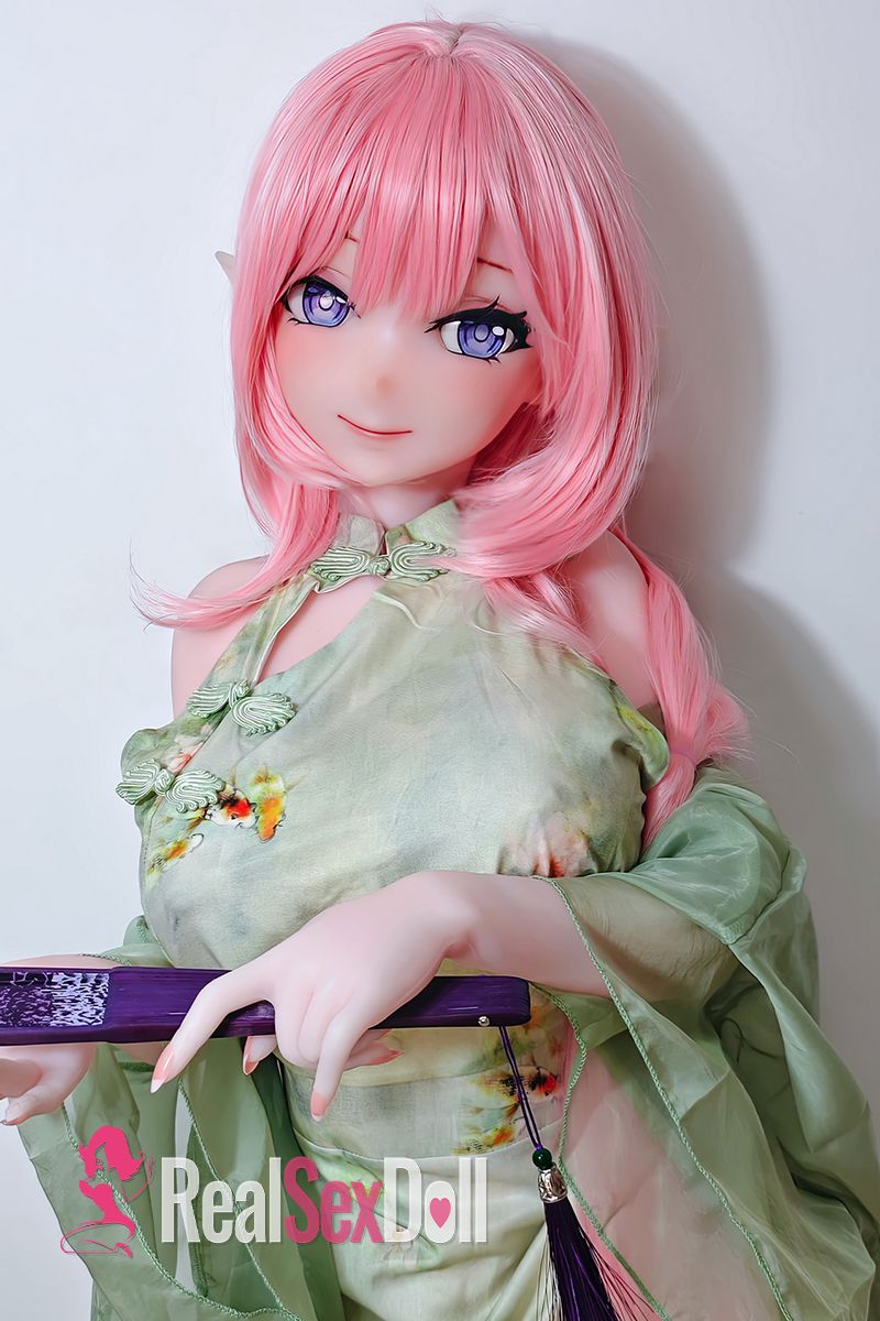 148cm / 4ft10 L-Breasts Anime Silicone Sex Doll Kaneda Shio with Head AHR009 vista 5