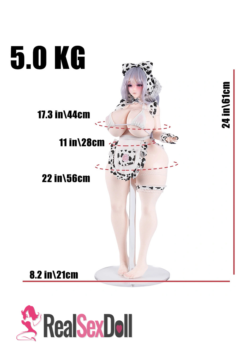 3.0 Keiko: Anime Maid Silicone Hentai Figure, 5kg(11 lbs) vista 2
