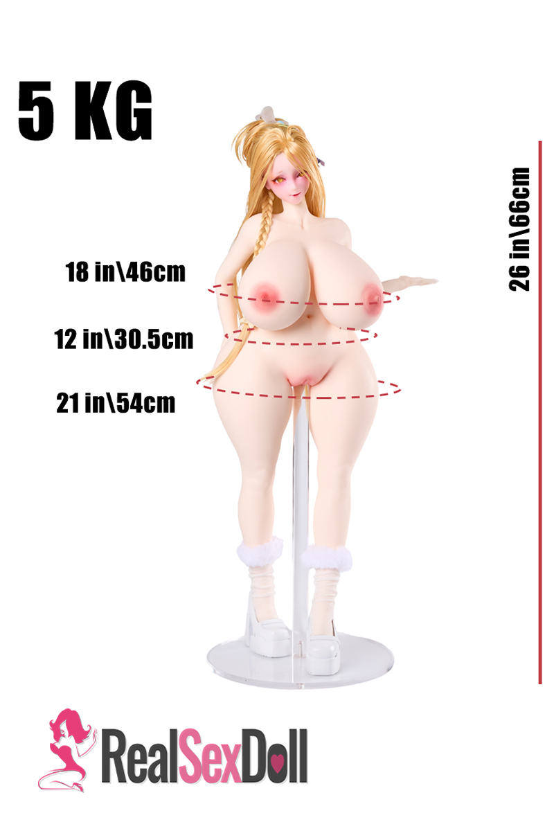 3.0 Ella: Anime Silicone Hentai Figure, 5kg(11 lbs) vista 2