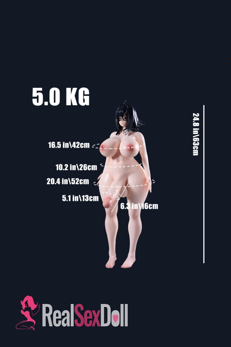3.0 Sinesian: Silicone Futa Hentai Figure, 5kg(11 lbs) vista 2
