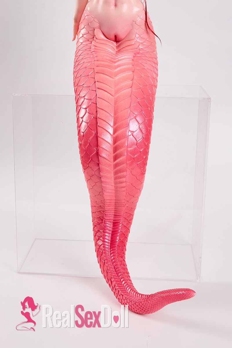 Mera: Silicone Snake Girl Figure Lamia Sex Doll, 8.9kg(19.6 lbs) vista 7