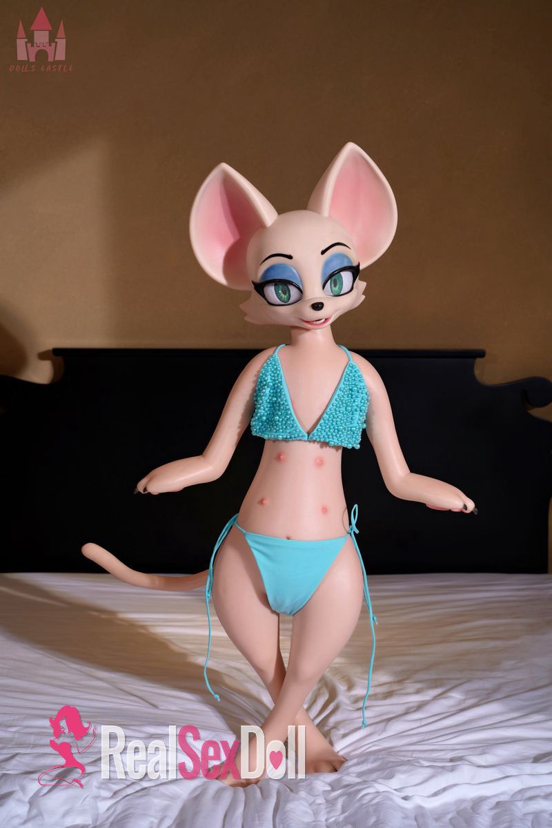 Furry Silicone Sex Doll with Head #SZ16 vista 3