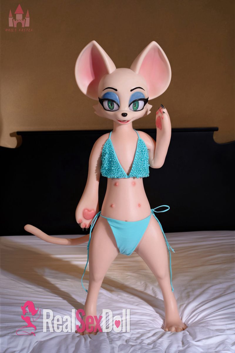 Furry Silicone Sex Doll with Head #SZ16 vista 4