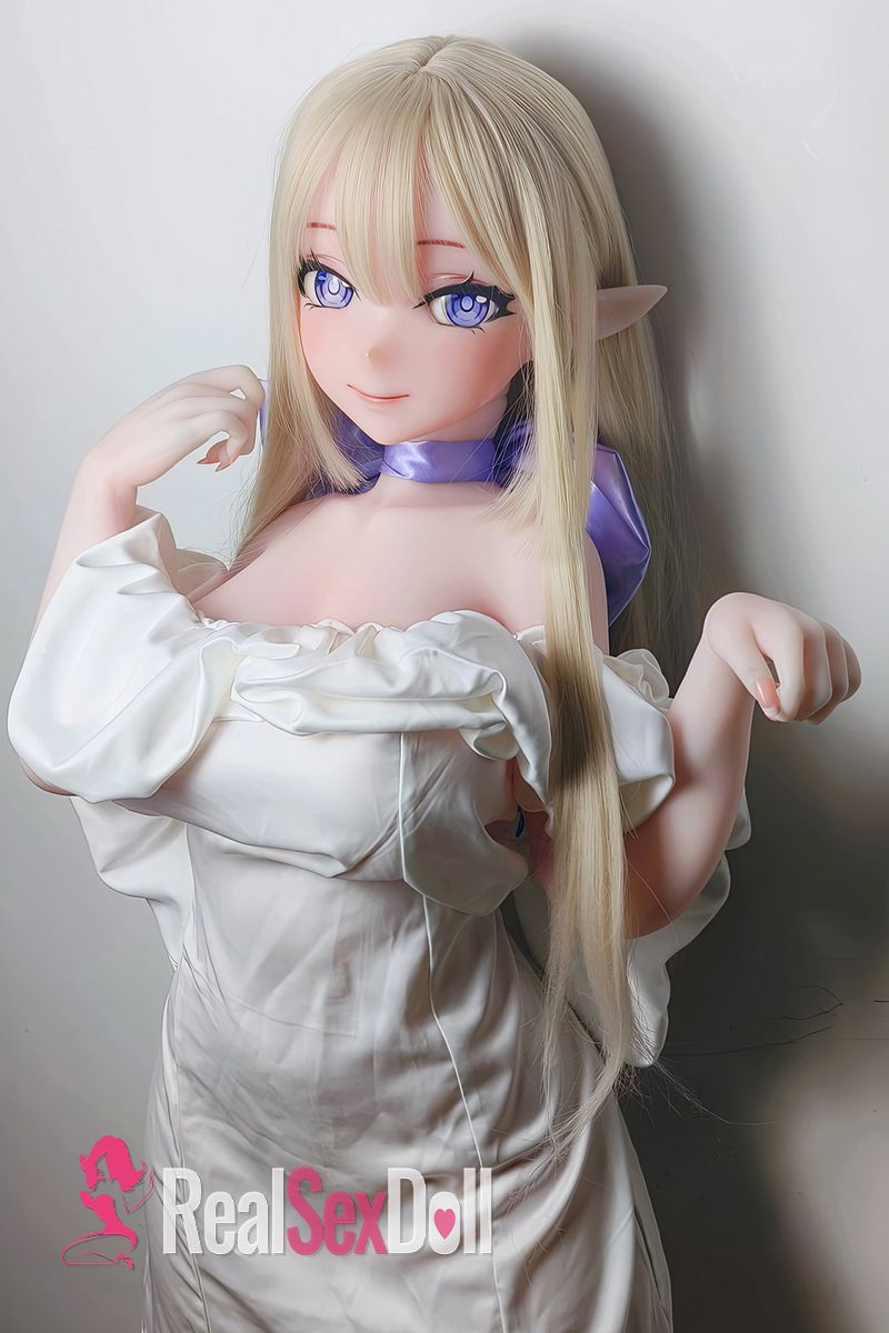 151cm / 4ft11 L-Breasts Elf Silicone Sex Doll Aihara Mirai with Head AHR009 vista 3