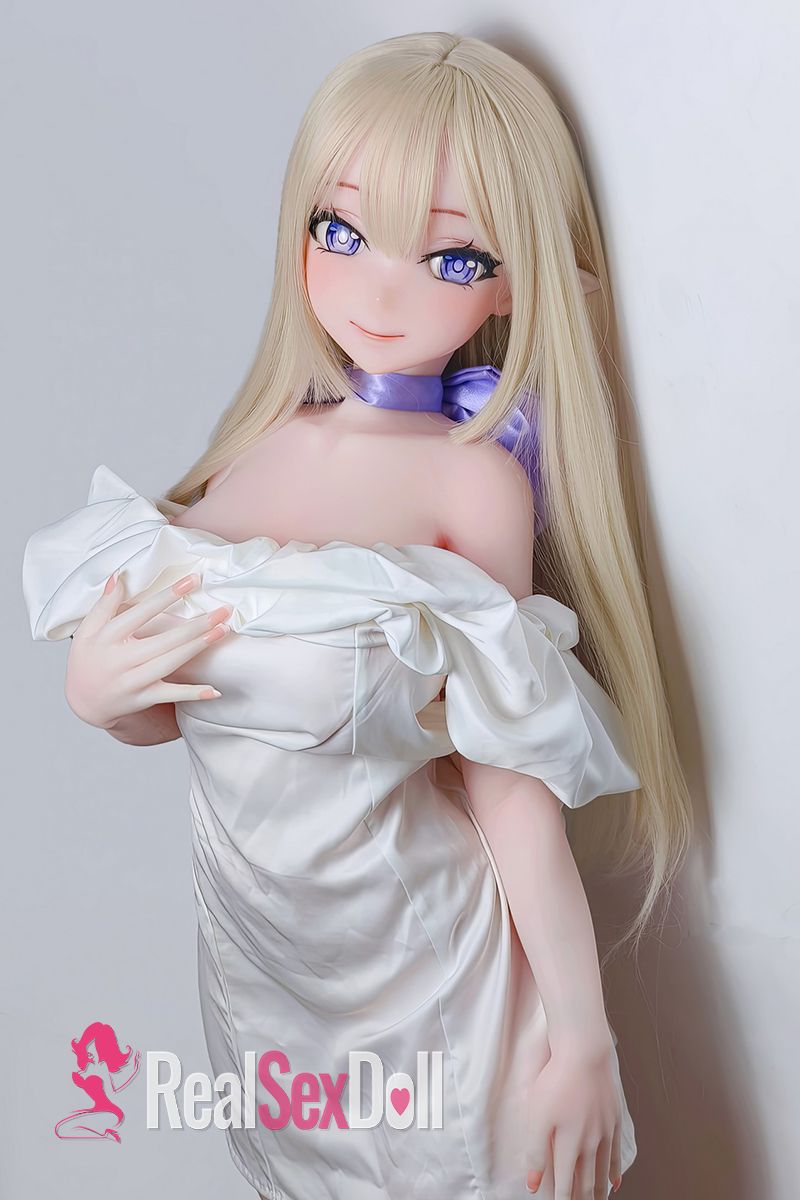 151cm / 4ft11 L-Breasts Elf Silicone Sex Doll Aihara Mirai with Head AHR009 vista 4